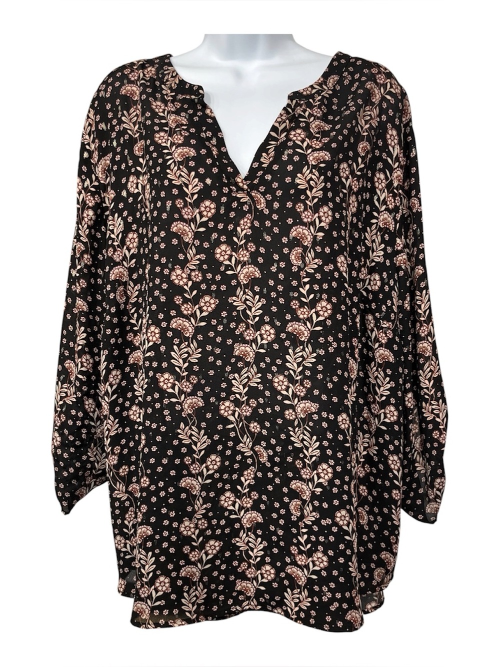 Maurices blouse size 3X